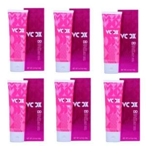 6X Voox DD Loción Blanqueadora Protector Solar Crema Nutritiva Piel Natural 100 g - Imagen 1 de 7