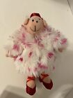 OPI Pig Diva 10" Plush with Pink White Fur Coat Red Heels and Hat #39
