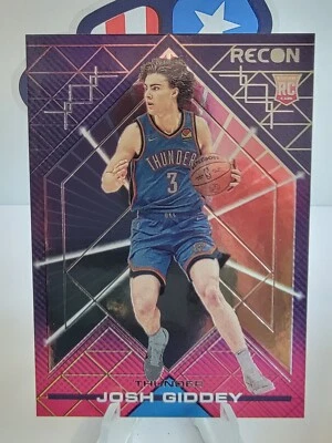 2021-22 Panini Recon Josh Giddey  Rookie Card RC #205 Thunder - Image 1 of 2