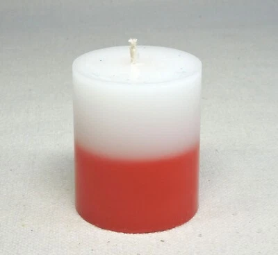 Candle multicolor white/red, Polish flag, NEW - Image 1 of 3