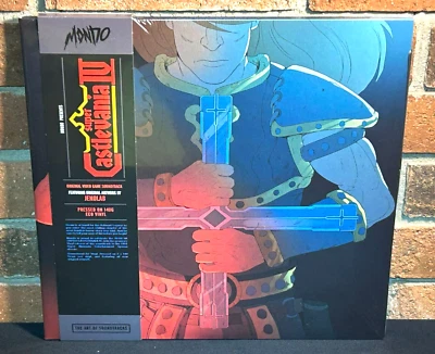 SUPER CASTLEVANIA IV - Soundtrack, Ltd 140G ECO COLORED VINYL Gatefold + OBI New - Image 1 of 4