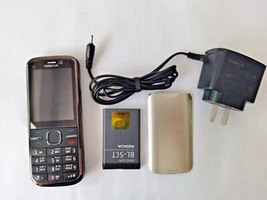 NOKIA C5-00 C5 Mobile Phone Cellphone English Hebrew Arabic Russian Keyboard  - Picture 1 of 12