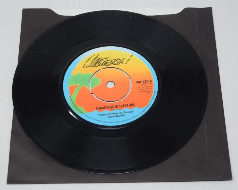 New Wave Ultravox John Foxx My Sex Dangerous Rhythm Island WIP6375 UK NM Foto 1 de 2