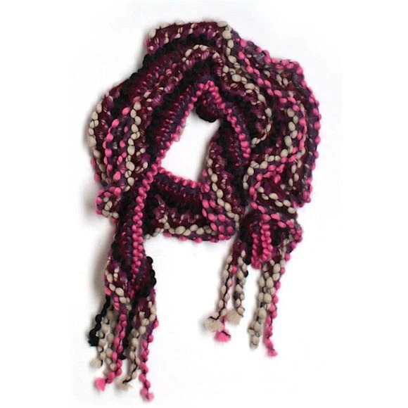 Bufanda a rayas Anthropologie de pájaro amarillo talla única Foto 1 de 1