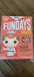 2021 SDCC EXCLUSIVO FUNKO FUNKON FUNDAYS PIN ESMALTADO FREDDY SIN ABRIR DORADO EN CAJA - Imagen 1 de 2