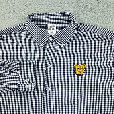 North Carolina A&T Aggies Shirt Mens XL Extra Large Blue Football Russell NCAA - Image 1 of 4