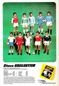 1977 STEVE GOALGETTER FRANZ BECKENBAUER 10" soccer figure - SHIRT SHORTS HEAD - Picture 1 of 38