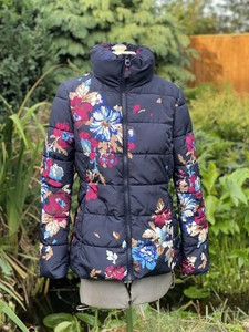 Joules Puffer Jacket Floral Coats 