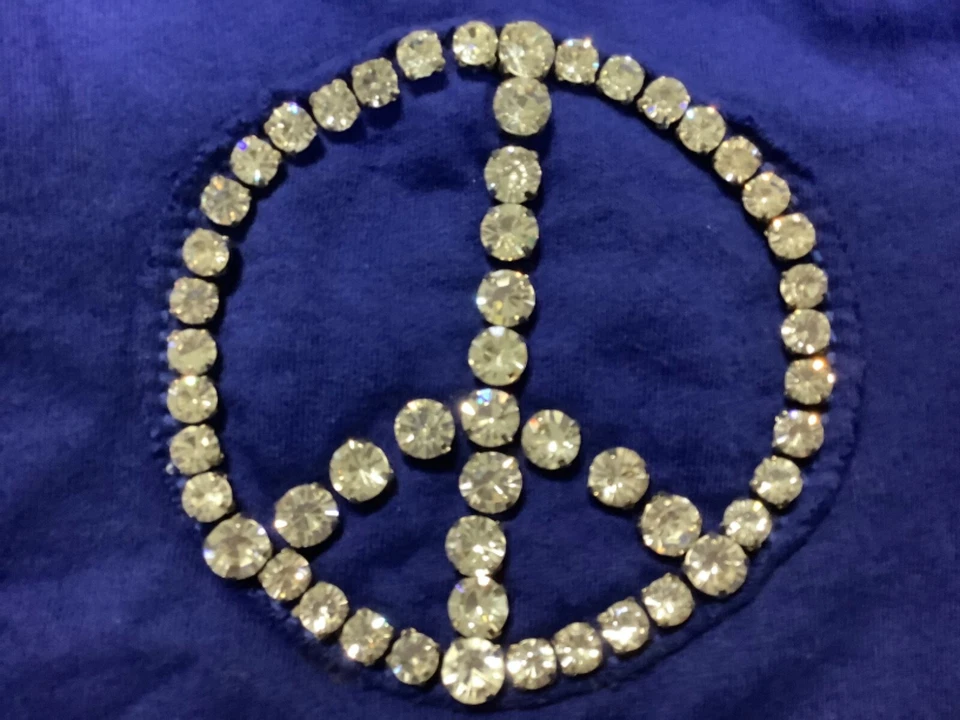 Шорты с низкой талией Twisted Hearts индиго хлопок камень украшенные XS - Изображение 1 из 4