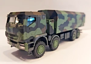 Herpa 746922 Iveco Trakker 8x8 Plane Flecktarndesign Oliv/Schwarz Bundeswehr OVP - Bild 1 von 2