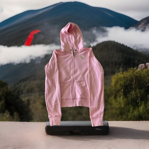 UNDERCOVER ROSA Maglione Donna Victoria's Secret Felpa con Cappuccio Pullover Hope 70817