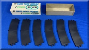 ATLAS 1:24 1:32 SLOT CAR PISTA 21 POLLICI RAGGIO INTERNO SPALLE #1596-240 - Foto 1 di 4