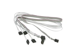 Supermicro CBL-SAST-0659 Internal Right Angle MiniSAS to 4 SATA Cable NEW - Picture 1 of 2