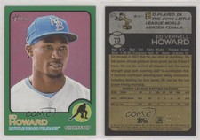 2022 Topps Heritage Minor League Edition Green Border /75 Ed Howard #73