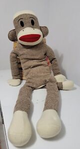 4 ‘ MAXX The 48" Tall Sock Monkey. A Giant Real Sock Monkey. RARE In This Size