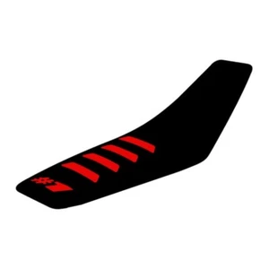 COPRISELLA UNIVERSALE ONE GRIPPER RIBBED NERO ROSSO OSC02-BLRD - Picture 1 of 1