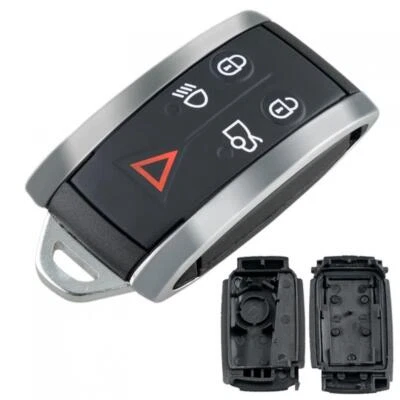 Car Remote Smart Keyless Fob Case Shell Fit for Jaguar XF/XK/XKR/X Type/S Type - Image 1 of 4