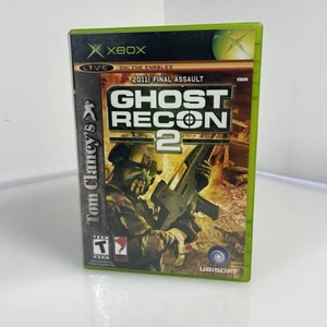 Tom Clancy's Ghost Recon 2 (Microsoft Xbox, 2004) - CIB Complete - Tested - Picture 1 of 4