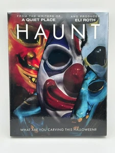 Haunt (2019) Blu-ray w/ Slipcover Bryan Woods Scott Beck Slasher Horror NEW - Imagen 1 de 9
