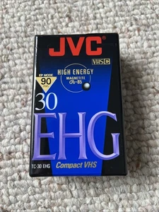 JVC HIFI-Kompakt VHS C leeres Camcorder-Klebeband – NEU versiegelt 90 Minuten TC-30 - Bild 1 von 3