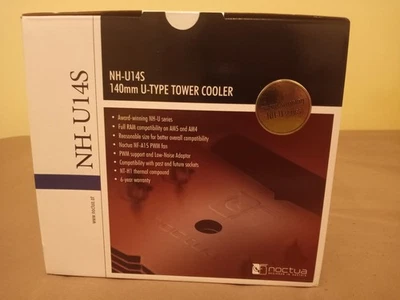 Noctua NH-U14S 140mm U-Type Tower Cooler CPU Processor Cooling Fan Heat Sink - Image 1 of 4