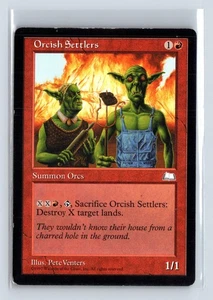 (2x) ORCISH SETTLERS – MTG Magic the Gathering Card – Weatherlight – Uncommon - Picture 1 of 6