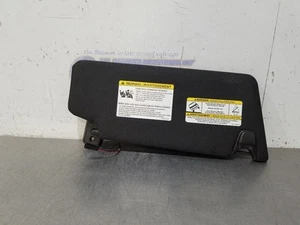 10 2010 FORD F150 RAPTOR SUN VISOR BLACK ILLUMINATED LEFT DRIVER - Picture 1 of 12