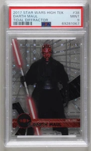 2017 Star Wars High Tek Pattern 1 Tidal Diffractor 38/99 Darth Maul PSA 9 2k3 - Picture 1 of 3