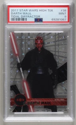 2017 Star Wars High Tek Pattern 1 Tidal Diffractor 38/99 Darth Maul PSA 9 2k3 - Image 1 of 3