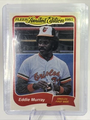 1985 Fleer Limited Edition Baseball Superstars - Eddie Murray #23/44  - Image 1 of 2