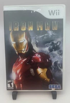 Iron Man Nintendo Wii Video Game Sega Marvel Avengersm USED light scratches - Image 1 of 4