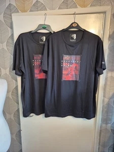2 x Mens BNWOT 'Regatta' T- Shirts. Lightweight. Stretchy. Grey/ Print. 2XL(50") - Picture 1 of 6