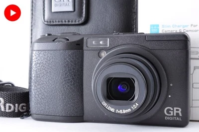 [Exc+5] Ricoh GR Digital I Compact Digital Camera Black from Japan #6841 - Image 1 of 4