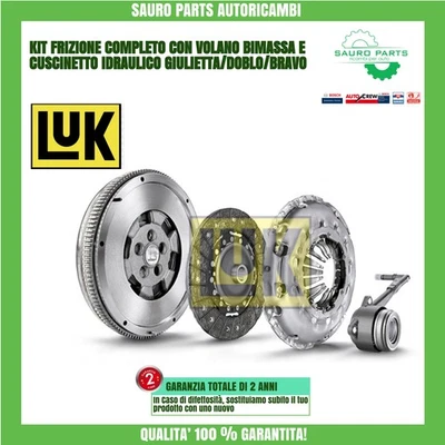 Kit Frizione Luk + VOLANO BIMASSA 600 0376 00 per Alfa Romeo Fiat Lancia Opel - Immagine 1 di 4