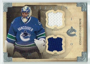13-14 UD Upper Deck Artifacts  Roberto Luongo  /36  Dual Jerseys  HOF - Picture 1 of 1