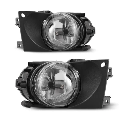 Faros antiniebla transparentes para BMW E39 525i 530i 540i 2001-2003 con bombillas de reemplazo Foto 1 de 4