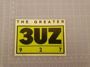 3UZ Sticker 10cm x 8cm approx As per image - Picture 1 of 1