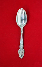 Antique Tiffany & Co. Broomcorn Sterling Silver Place Soup Spoon 7"