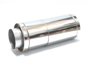 ASTEC Schiebeelement 350 - 530 mm Doppelwandig DN113-300 Abgas Schornstein Sanie - Bild 1 von 1