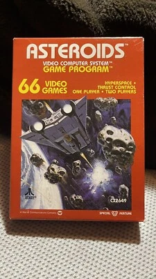Atari 2600 - 1981 - ASTEROIDS - - FACTORY SEALED Excellent Condition - See Photo - Image 1 of 4