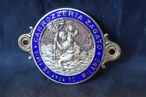 badge smaltato carrozzeria Zagato Milano - Foto 1 di 5