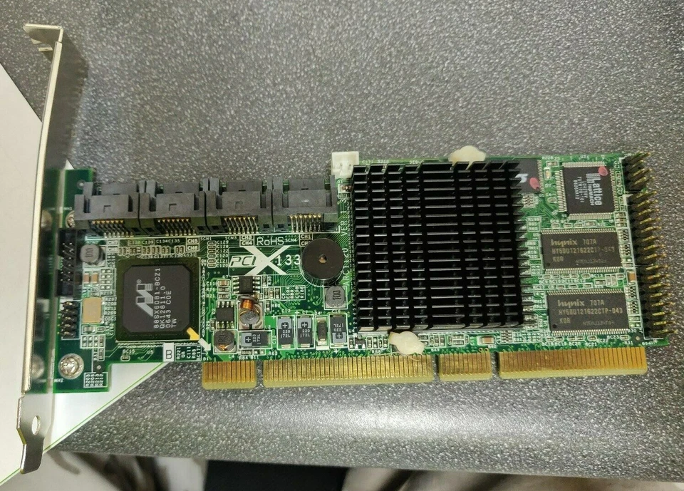 ARECA ARC-1120 Ver. 1.3 8-Port RAID 6 SATA PCI-X Controller Card  - Image 1 of 1