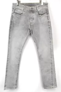 G-Star 3301 Tapered Hommes Jeans W32/L32 Extensible Bouton Fly Délavé Casual - Imagen 1 de 9