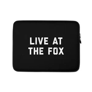 LIVE AT THE FOX Laptop Sleeve Tasche 13" 15" Computer MacBook Chromebook Musik Geschenk - Bild 1 von 3