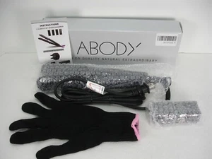 NEW ABODY 1.5 INCH 4 IN 1 INTERCHANGEABLE STRAIGHTENER  WAVER CRIMPER IRON  - Picture 1 of 12