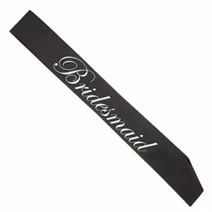 Bridesmaid Sash, Bridal Party for Bachelorette and Bride to Be Sash - Picture 1 of 6