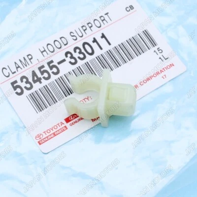 Новый оригинальный производитель Toyota 2000-2005 CELICA / 1997-2000 CAMRY капот поддержки стержень пластиковый зажим - Изображение 1 из 4