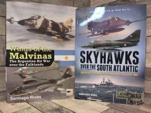 Wings of the Malvinas & Skyhawks Over the South Atlantic - Santiago Rivas by Ri - Picture 1 of 7