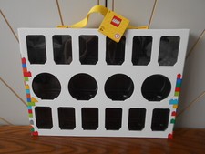 MINIFIGURE CARRY CASE display box for minifigs LEGO new with base plates