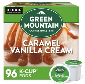 Green Mountain Coffee Caramel Vanilla Cream, Keurig K-Cup Pod, Light Roast, 96ct - Picture 1 of 2